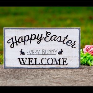 Farmhouse Inspired Happy Easter Sign